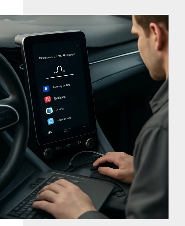 Установка приложений Lynk Co на автомобиль в Камне-на-Оби