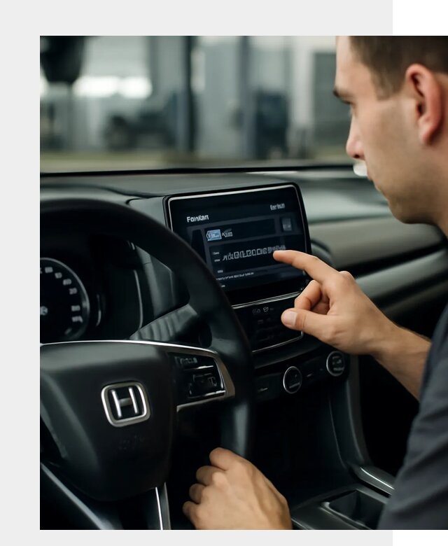 Русификация панели приборов Honda в Камне-на-Оби по цене 5075 ФастМобиль-Кно
