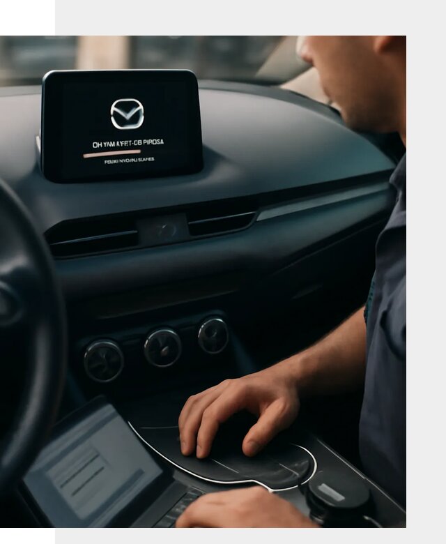 Установка приложений Mazda на мультимедийную систему в Камне-на-Оби